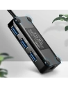 Kup Ugreen hUB 3x USB 3.0 externe Netzwerkkarte RJ45 Giga Ethernet schwarz (20265) - UGR807BLK - {ean13} - Sklep Home Screen