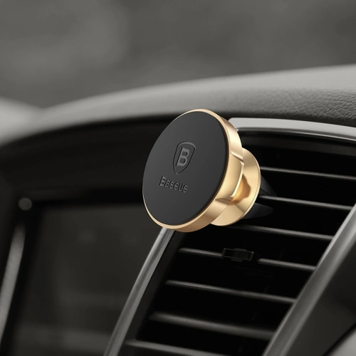 Buy Baseus Small Ears Series Universal Air Vent Magnetic Car Mount Holder silver (SUER-A0S) - BSU2164SLV - {ean13} - Home Screen Store Europe