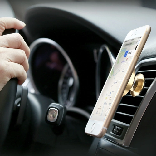 Buy Baseus Small Ears Series Universal Air Vent Magnetic Car Mount Holder silver (SUER-A0S) - BSU2164SLV - {ean13} - Home Screen Store Europe