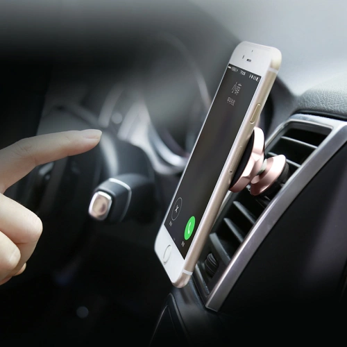 Buy Baseus Small Ears Series Universal Air Vent Magnetic Car Mount Holder silver (SUER-A0S) - BSU2164SLV - {ean13} - Home Screen Store Europe