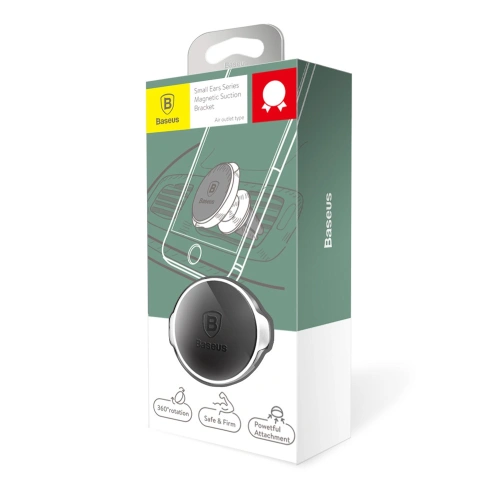 Kup Baseus Small Ears Series magnetische Autohalterung für Lüftungsschlitze silber (SUER-A0S) - BSU2164SLV - {ean13} - Sklep Home Screen