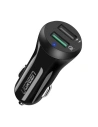 Ugreen ładowarka samochodowa Quick Charge 3.0 2x USB 30W 3A czarny (40309)