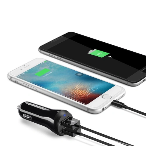 Kup Ugreen ładowarka samochodowa Quick Charge 3.0 2x USB 30W 3A czarny (40309) - UGR808BLK - {ean13} - Sklep Home Screen