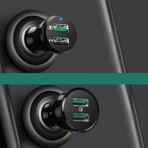 Kup Ugreen încărcător auto Quick Charge 3.0 2x USB 30W 3A negru (40309) - UGR808BLK - {ean13} - Sklep Home Screen