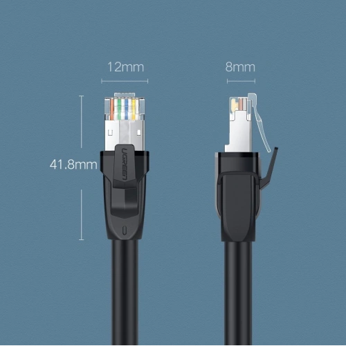 Kup Ugreen kabel przewód internetowy sieciowy Ethernet patchcord RJ45 Cat 8 T568B 20 m czarny (80728 NW121) - UGR815BLK - {ean13} - Sklep Home Screen
