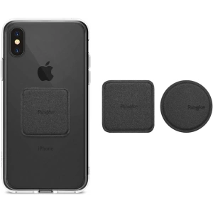 Buy Ringke PU Leather Metal Plates Black - 8809583849547 - RGK719BLK - Home Screen
