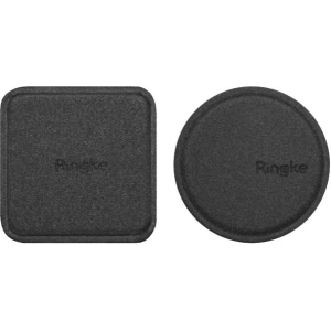 Kup Plăci din PU Leather Metal pentru suportul magnetic Ringke Negru - RGK719BLK - {ean13} - Sklep Home Screen
