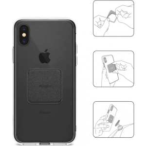 Kup Plăci din PU Leather Metal pentru suportul magnetic Ringke Negru - RGK719BLK - {ean13} - Sklep Home Screen