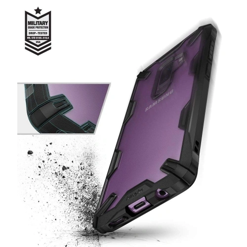 Kup Tok Ringke Fusion-X Samsung Galaxy S9 Plus Fekete - RGK722BLK - {ean13} - Sklep Home Screen