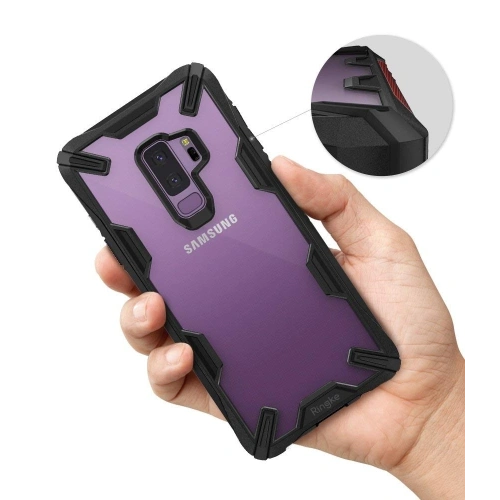 Buy Ringke Fusion-X Samsung Galaxy S9 Plus Black - RGK722BLK - {ean13} - Home Screen Store Europe