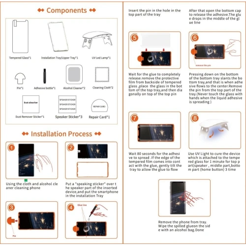Buy T-Max UV Glass Samsung Galaxy S9 New Version - TMX003 - {ean13} - Home Screen Store Europe