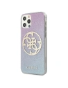 Kup Guess Apple Tasche GUHCP12LPCUGLBPG iPhone 12 Pro Max blau/blau Hartschale Glitter Gradient 4G Circle Logo - GUE962BLU - {ean13} - Sklep Home Screen