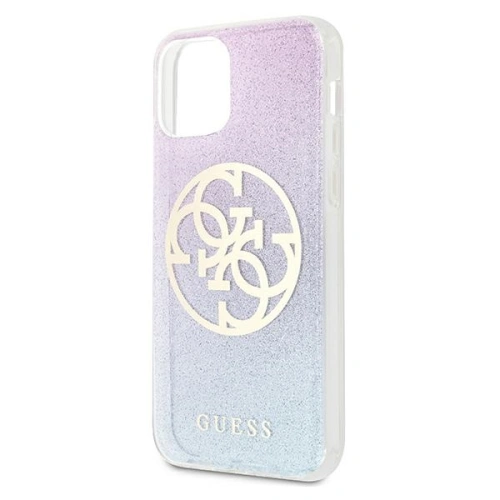 Kup Etui Guess GUHCP12LPCUGLBPG Apple iPhone 12 Pro Max modrý/blue tvrdý obal Glitter Gradient 4G Circle Logo - GUE962BLU - {ean13} - Sklep Home Screen