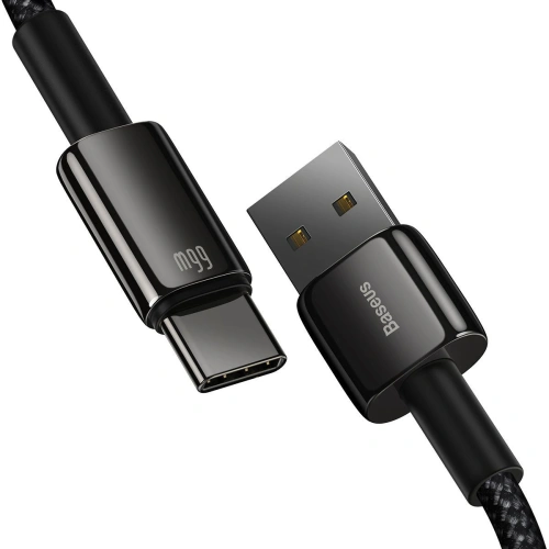 Kup Kabel USB do USB-C Baseus Tungsten Gold, 66W, 2m (czarny) - BSU2165BLK - {ean13} - Sklep Home Screen