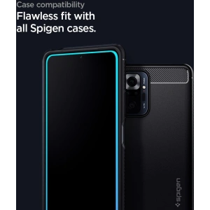 Kup Edzett üveg Spigen GLAS.tR Slim Redmi Note 10 Pro Fekete - SPN1583BLK - {ean13} - Sklep Home Screen