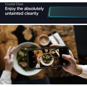 Kup Edzett üveg Spigen GLAS.tR Slim Redmi Note 10 Pro Fekete - SPN1583BLK - {ean13} - Sklep Home Screen