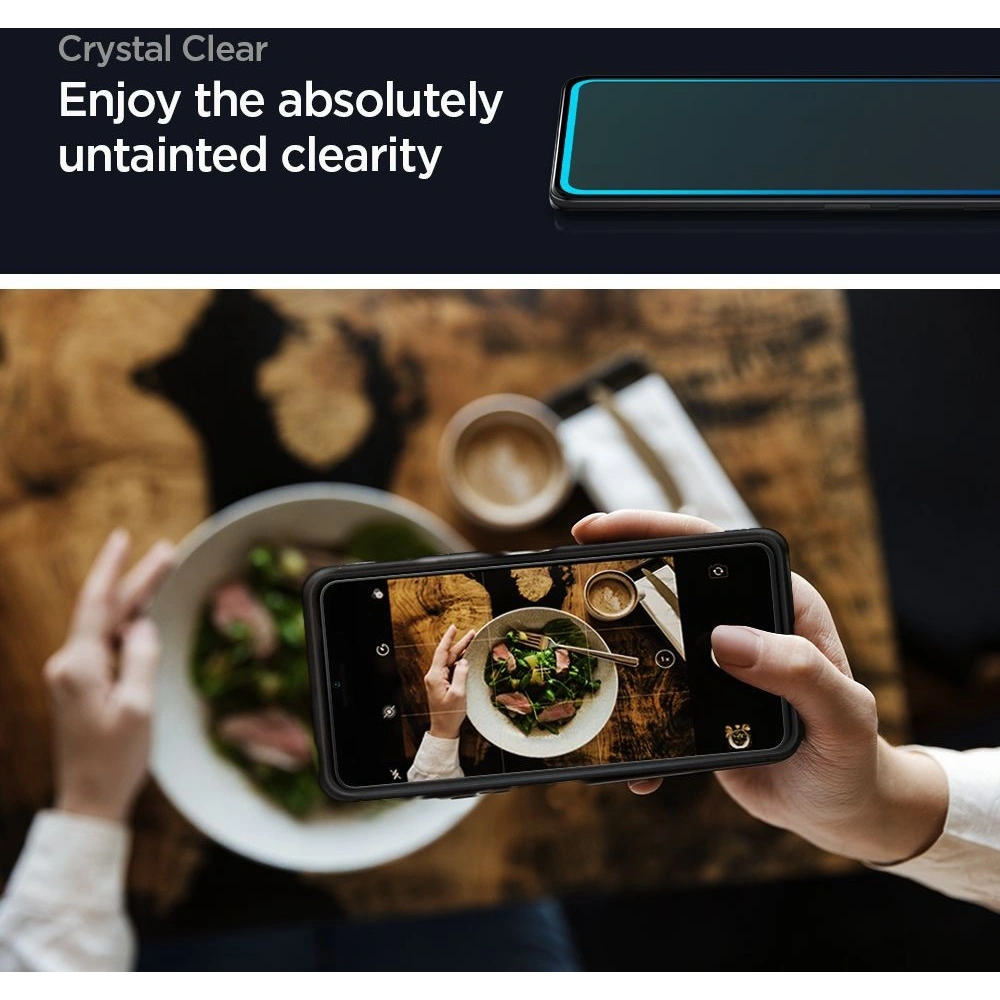 Szkło hartowane Spigen GLAS.tR Slim Redmi Note 10 Pro Black