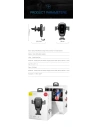 Kup Upevnění do auta s indukční nabíječkou Baseus Metal Gravity Car Mount Wireless Charger Black - BSU043 - {ean13} - Sklep Home Screen