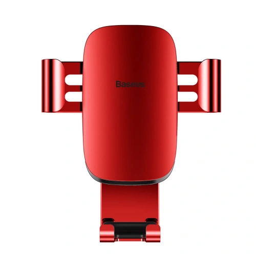 Kup Baseus Metal Age Gravity Car Mount kovový gravitační držák do auta na mřížku ventilace červený (SUYL-D09) - BSU2236RED - {ean13} - Sklep Home Screen