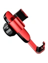 Kup Baseus Metal Age Gravity Car Mount kovový gravitační držák do auta na mřížku ventilace červený (SUYL-D09) - BSU2236RED - {ean13} - Sklep Home Screen