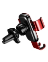 Kup Baseus Metal Age Gravity Car Mount kovový gravitační držák do auta na mřížku ventilace červený (SUYL-D09) - BSU2236RED - {ean13} - Sklep Home Screen