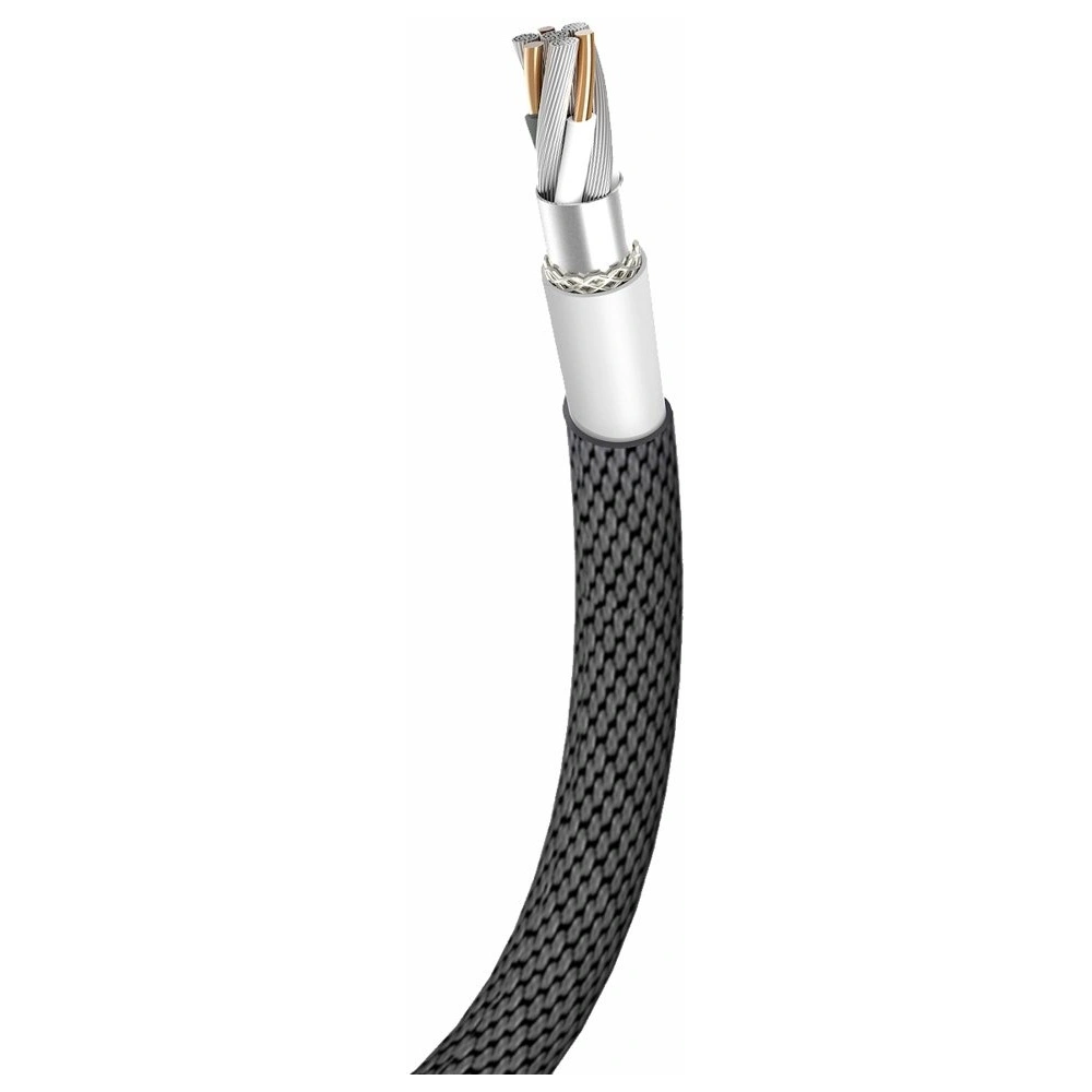 Baseus Yiven kabel przewód w materiałowym oplocie USB / Lightning 1,8M czarny (CALYW-A01)
