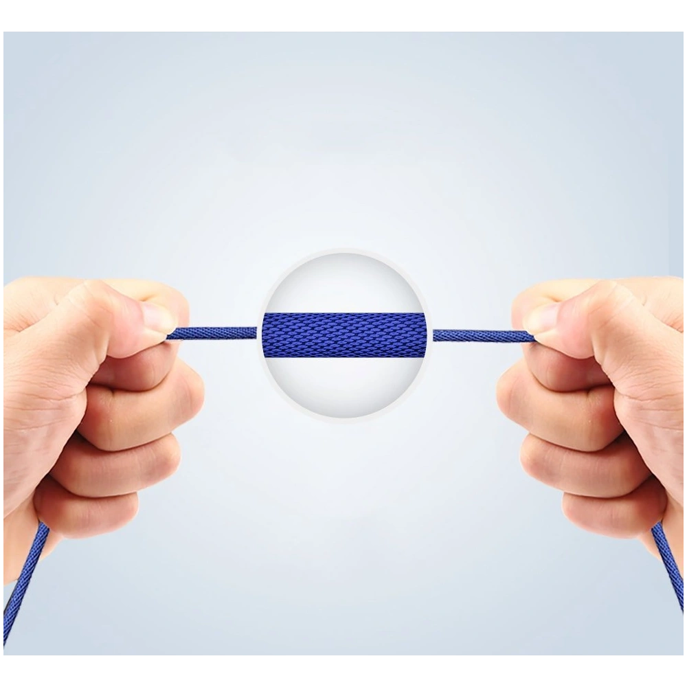 Baseus Yiven kabel przewód w materiałowym oplocie USB / Lightning 1,8M czarny (CALYW-A01)