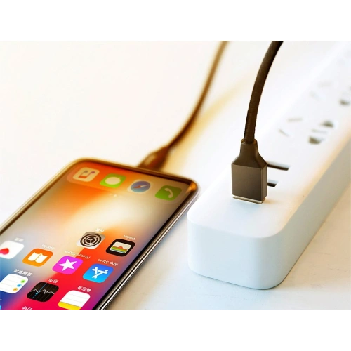 Kup Baseus Yiven kabel s textilním opletem USB / Lightning 1,8M černý (CALYW-A01) - BSU2253BLK - {ean13} - Sklep Home Screen