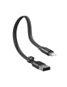 Buy Baseus Nimble Flat Portable USB / Lightning Cable with Buckle 2A 0,23M black (CALMBJ-B01) - BSU2255BLK - {ean13} - Home Screen Store Europe