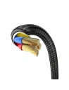 Kup Baseus úhlový nylonový kabel USB Lightning pro hráče 1.5A 2m černý (CAL7C-B01) - BSU2285BLK - {ean13} - Sklep Home Screen