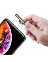 Kup Baseus kątowy nylonowy kabel przewód USB Lightning dla graczy 1.5A 2m czarny (CAL7C-B01) - BSU2285BLK - {ean13} - Sklep Home Screen