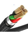 Kup Baseus úhlový nylonový kabel USB Lightning pro hráče 1.5A 2m černý (CAL7C-B01) - BSU2285BLK - {ean13} - Sklep Home Screen