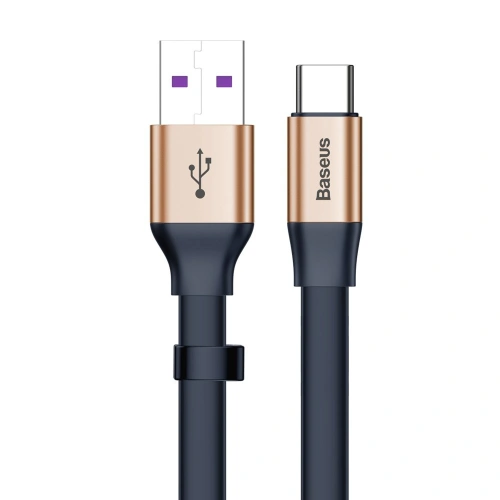Buy Baseus Simple HW Quick Charge Charging Data Cable USB For Type-C 5A 40W 23cm gold (CATMBJ-BV3) - BSU2287GLD - {ean13} - Home Screen Store Europe