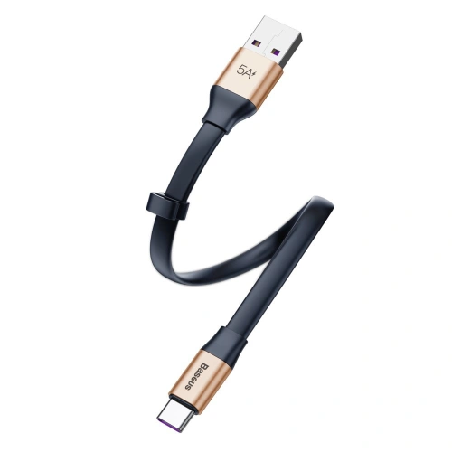 Buy Baseus Simple HW Quick Charge Charging Data Cable USB For Type-C 5A 40W 23cm gold (CATMBJ-BV3) - BSU2287GLD - {ean13} - Home Screen Store Europe