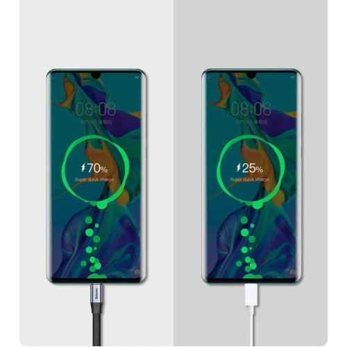 Buy Baseus Simple HW Quick Charge Charging Data Cable USB For Type-C 5A 40W 23cm gold (CATMBJ-BV3) - BSU2287GLD - {ean13} - Home Screen Store Europe