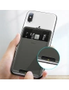 Buy Baseus back stick silicone card bag French grey (ACKD-B0G) - BSU2328GRY - {ean13} - Home Screen Store Europe