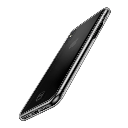 Kup Baseus Átlátszó Key megerősített tok gélkerettel Apple iPhone XS Max fekete (WIAPIPH65-QA01) - BSU2330BLK - {ean13} - Sklep Home Screen
