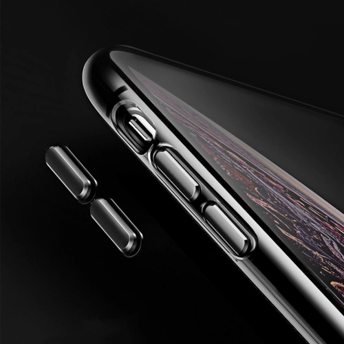 Kup Baseus Átlátszó Key megerősített tok gélkerettel Apple iPhone XS Max fekete (WIAPIPH65-QA01) - BSU2330BLK - {ean13} - Sklep Home Screen