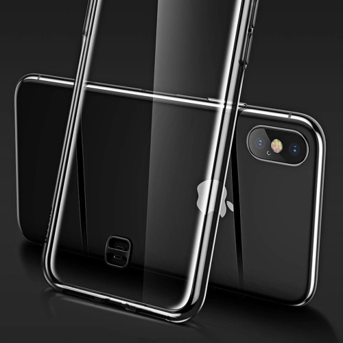 Kup Baseus Átlátszó Key megerősített tok gélkerettel Apple iPhone XS Max fekete (WIAPIPH65-QA01) - BSU2330BLK - {ean13} - Sklep Home Screen