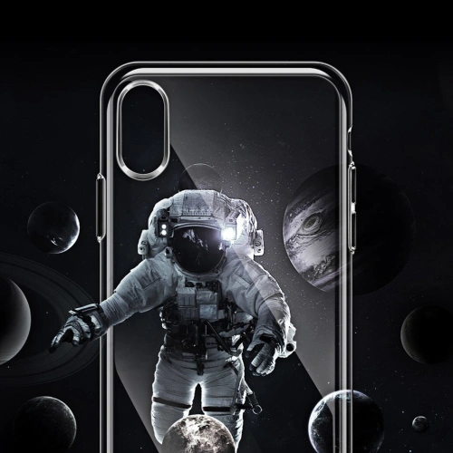 Kup Baseus Átlátszó Key megerősített tok gélkerettel Apple iPhone XS Max fekete (WIAPIPH65-QA01) - BSU2330BLK - {ean13} - Sklep Home Screen