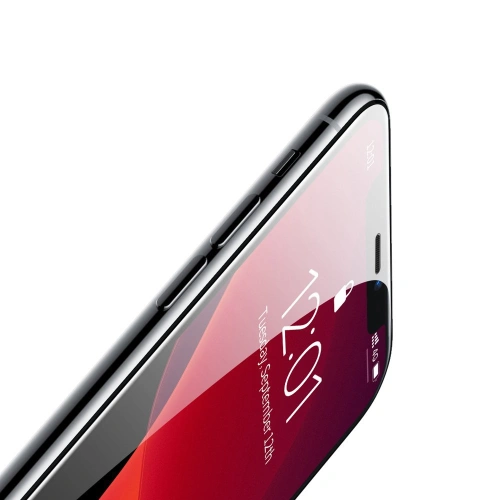 Buy Baseus 0.23mm curved-screen tempered glass screen protector with crack-resistant edges For iPhone XR / iPhone 11 Black (SGAPIPH6 - BSU2348BLK - {ean13} - Home Screen Store Europe