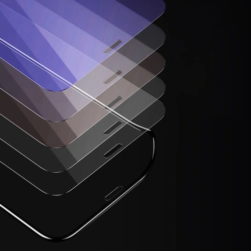 Buy Baseus 0.23mm curved-screen tempered glass screen protector with crack-resistant edges For iPhone XR / iPhone 11 Black (SGAPIPH6 - BSU2348BLK - {ean13} - Home Screen Store Europe