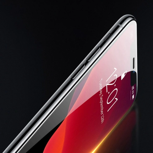 Buy Baseus 0.23mm curved-screen tempered glass screen protector with crack-resistant edges For iPhone XR / iPhone 11 Black (SGAPIPH6 - BSU2348BLK - {ean13} - Home Screen Store Europe