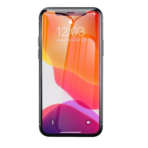 Kup Baseus tvrzené sklo 0.3mm 9H Apple iPhone 11/XR + pozicionér (SGAPIPH61-LS02) - BSU2351 - {ean13} - Sklep Home Screen