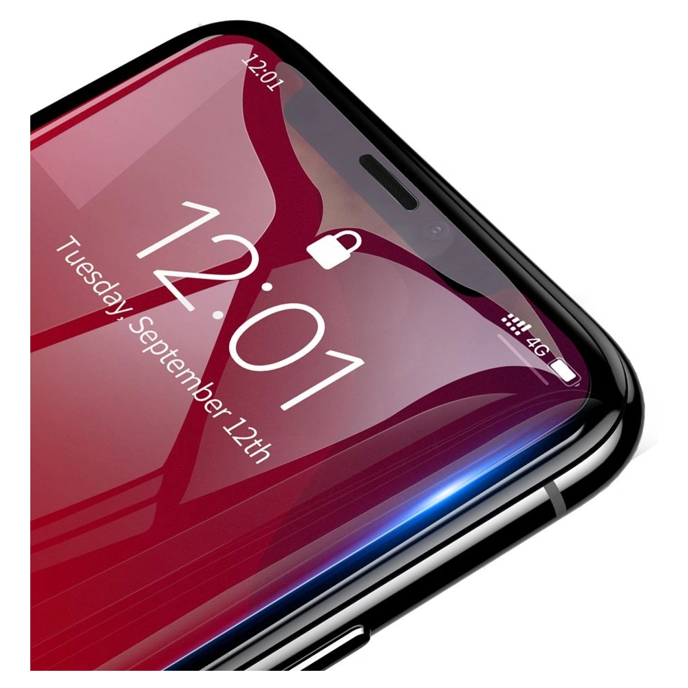 Baseus szkło hartowane 0.3mm 9H Apple iPhone 11/XR + pozycjoner (SGAPIPH61-LS02)