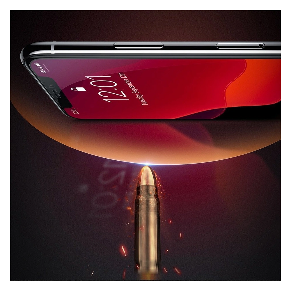 Baseus szkło hartowane 0.3mm 9H Apple iPhone 11/XR + pozycjoner (SGAPIPH61-LS02)