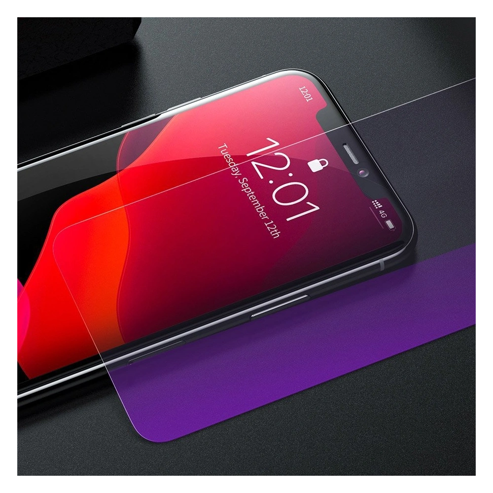 Baseus szkło hartowane 0.3mm 9H Apple iPhone 11/XR + pozycjoner (SGAPIPH61-LS02)