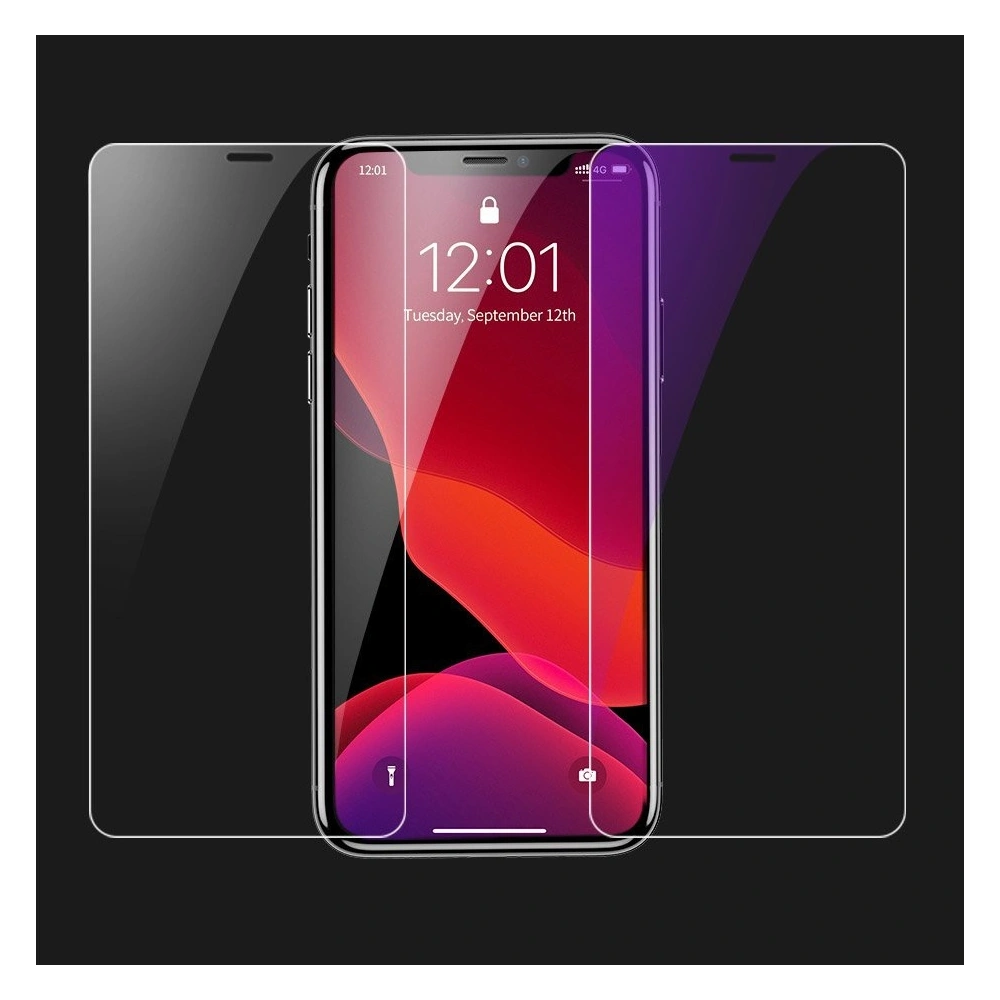 Baseus szkło hartowane 0.3mm 9H Apple iPhone 11/XR + pozycjoner (SGAPIPH61-LS02)