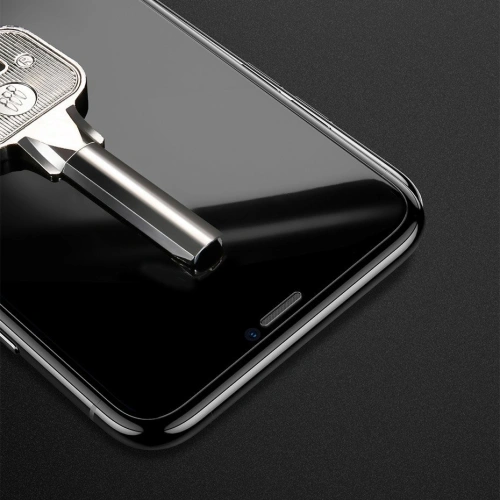 Kup Baseus szkło hartowane 0.3mm 9H Anti-bluelight Apple iPhone 11 Pro Max/XS Max + pozycjoner (SGAPIPH65-LF02) - BSU2354 - {ean13} - Sklep Home Screen