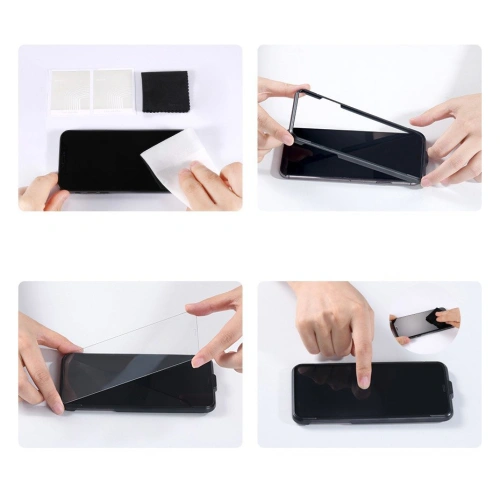 Kup Baseus 0.3mm Apple gehärtetes Glas 9H Anti-Blaulicht iPhone 11 Pro Max/XS Max + Positionierer (SGAPIPH65-LF02) - BSU2354 - {ean13} - Sklep Home Screen
